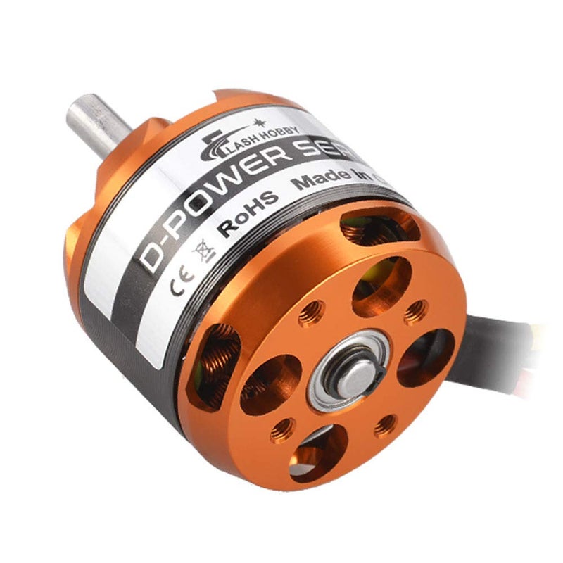 FLASH HOBBY Brushless Motor 3536 RC Outrunner Motor Electric DC Motor for Helicopter UAV Multicopter RC Plane Fixed Wing & Robotic Arm(1250KV) - Image 4